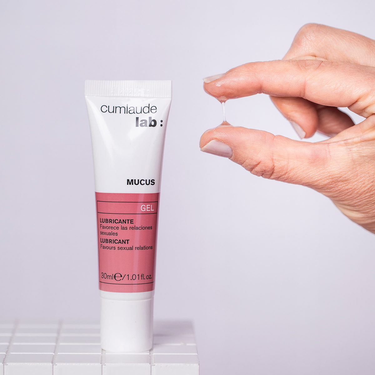 Mucus gel lubricante