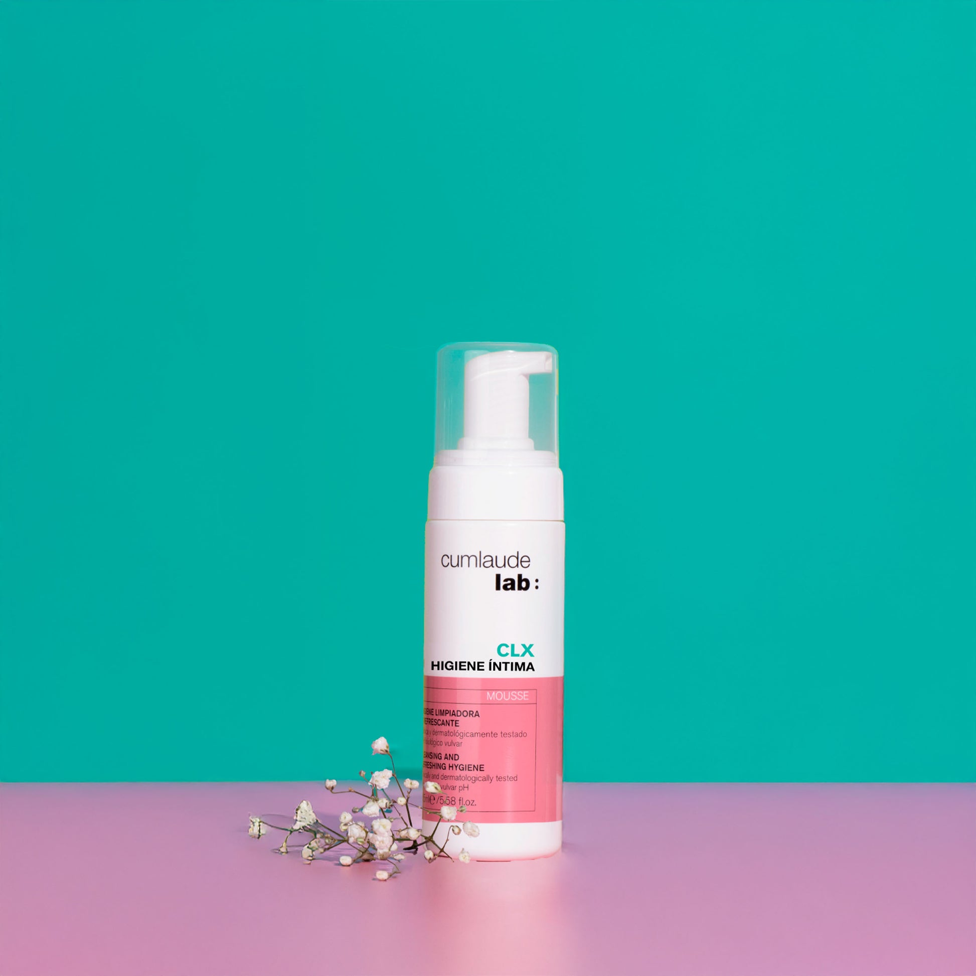 Higiene íntima clx mousse