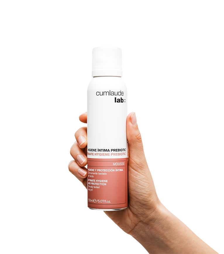 Higiene íntima prebiotic mousse