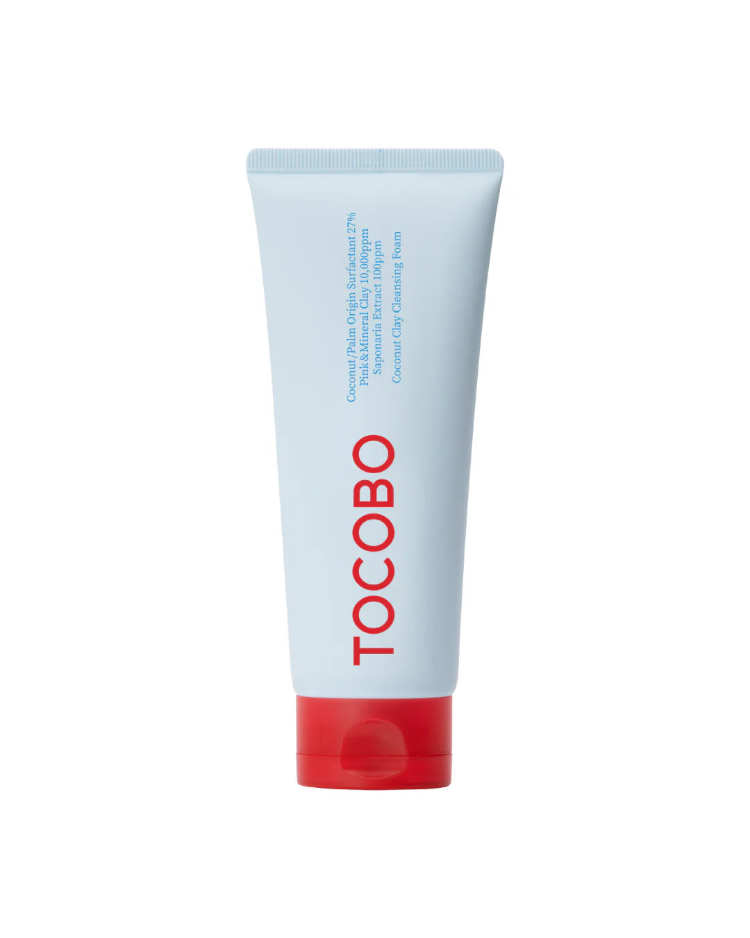Coconut clay cleansing foam
